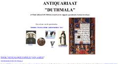 Desktop Screenshot of duthmala.nl