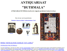 Tablet Screenshot of duthmala.nl